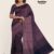 Plum Purple Shaded Silk Saree JS246