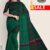 Dark Green Handlooms Cotton Saree FC220