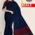 Dark Red & Navy Blue Handlooms Saree FC197