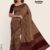 Brown & Maroon Silk Handlooms Saree GS813