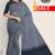 Silver & Navy Blue Handlooms Saree FC200