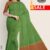 Orange & Green Handlooms Saree FC269