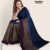 Navy Blue Silk Handlooms Saree DS196