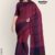 Violet & Magenta Glossy Cotton Saree G1879