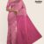Baby Pink & Magenta Silk Saree MS259