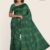 Bottle Green Handloom Silk Saree JS249