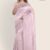 Baby Pink Handloom Silk Saree JS313