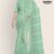 Lite Green Glossy Cotton Saree G1905
