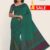 Dark Green Handloom Silk Saree DS222
