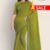 Green Handloom Cotton Saree FC356