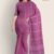 Dark Rose Glossy Cotton Saree G2021