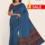 Peacock Blue Handloom Silk Saree DS212
