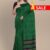 Dark Green & Maroon Handloom Silk Saree DS244
