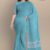 Light Aqua Green handloom Cotton Saree DC665