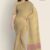 Dark Sand Glossy Cotton Saree G2084