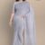Gray Glossy Cotton Saree G2130