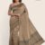 Light Beige Handloom Silk Saree JS401