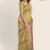 Light Mustard Handloom Silk Saree JS499