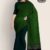 Dark Green Handlooms Cotton Saree DC735