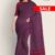 Ash & Magenta Handlooms Cotton Saree FC464