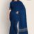 Petrol Blue Handlooms Cotton Saree DC687