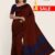 Red & Blue Handlooms Silk Saree DS318
