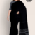 Black & Silver Handlooms Cotton Saree DC708