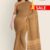Beige & Butter Handloom Cotton Saree FC496