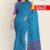 Blue & Purple Handloom Cotton Saree FC491