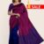 Magenta & Violet Handlooms Silk Saree DS303