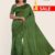 Apple Green Handloom Silk Saree DS297