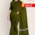 Jet Green Handlooms Cotton Saree FC515