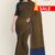 Mustard & Blue Handloom Cotton Saree FC579