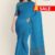 Sky Blue Handloom Cotton Saree FC574