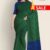 Green & Blue Handloom Cotton Saree FC423