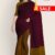 Golden Yellow & Maroon Cotton Saree FC532