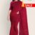 Red Magenta Handlooms Cotton Saree FC533