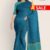 Blue & Aqua Handlooms Cotton Saree FC553