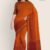 Red Orange Handlooms Cotton Saree DC860