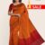 Red & Orange Handloom Silk Saree DS254