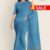 Sky Blue Handloom Cotton Saree FC602