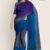 Blue Sharded Handlooms Cotton Saree DC892