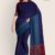 Blue & Maroon Handlooms Cotton Saree DC890