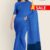 Lite Blue Handloom Cotton Saree FC643