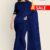 Navy Blue Handloom Cotton Saree FC644