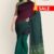 Green & Maroon Handloom Cotton Saree FC598
