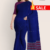 Royal Blue Handlooms Cotton Saree FC508
