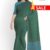 Bottle Green Handloom Cotton Saree FC366