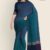 Sea Green Handloom Cotton Saree DC717