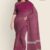 Magenta Handloom Cotton Saree DC674